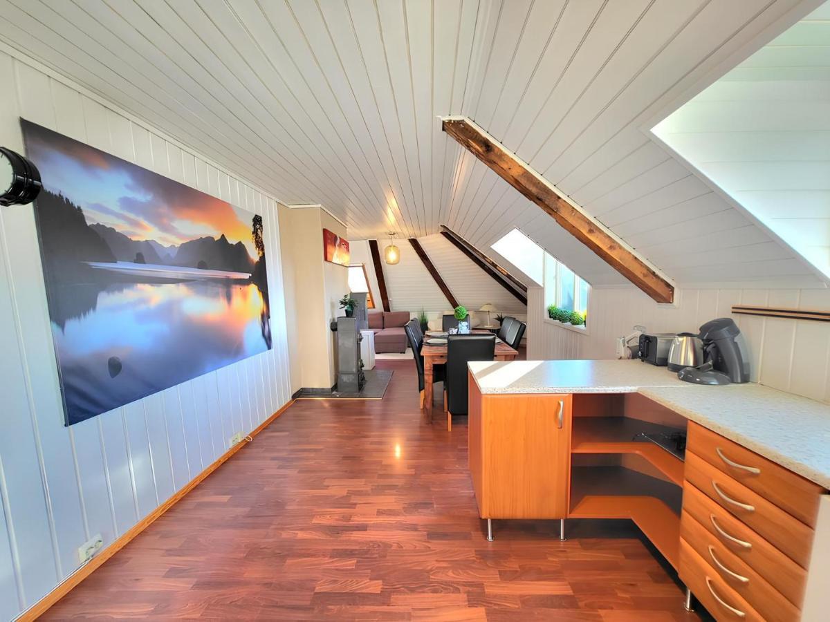 Apartmán Sunset Penthouse, Fjord View & Parking Trondheim Exteriér fotografie